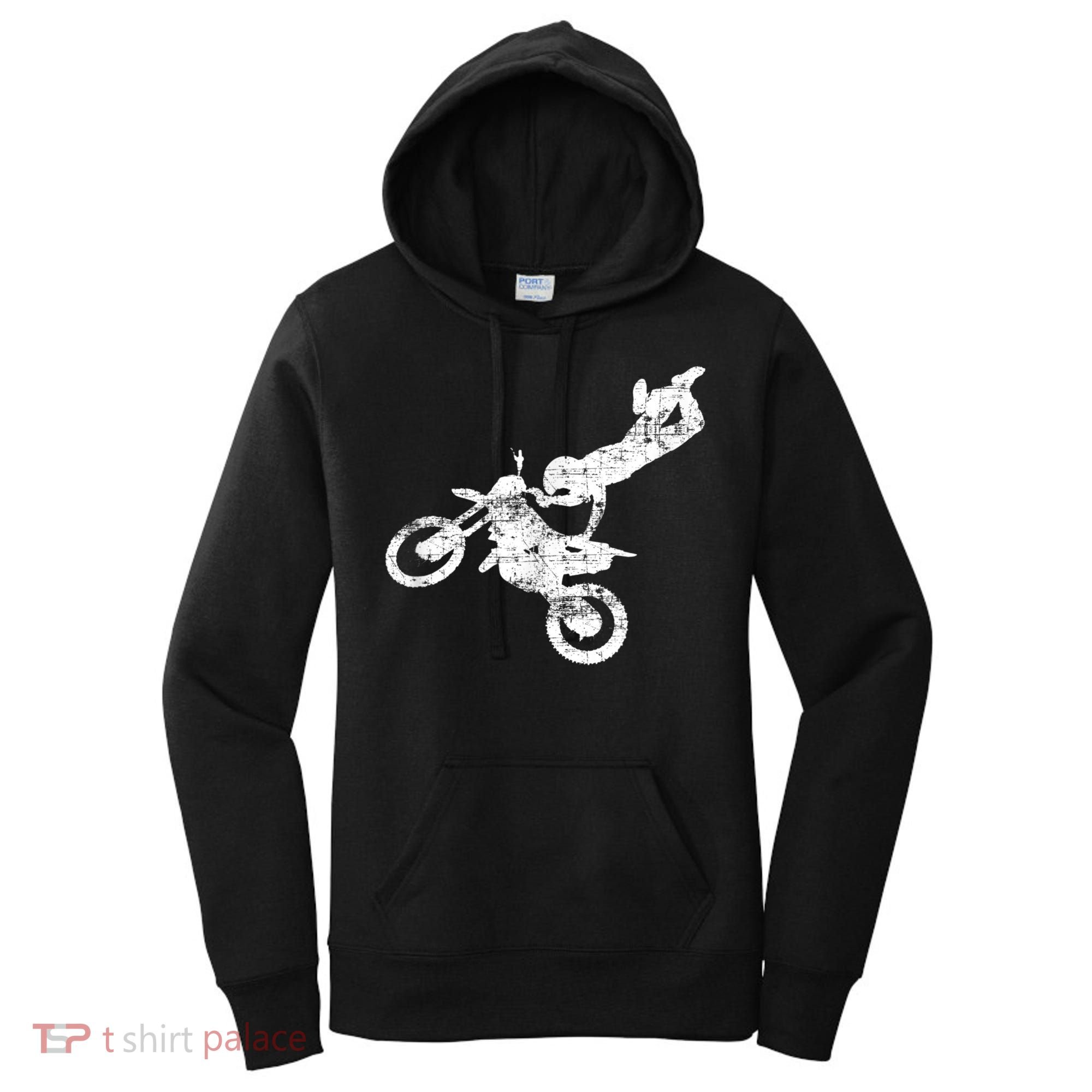 DIRT BIKE FREESTYLE Motocross Enduro Women's Hoodie