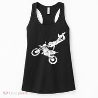 DIRT BIKE FREESTYLE Motocross Enduro Women's Tank Top thumb 0