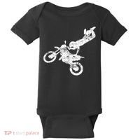 DIRT BIKE FREESTYLE Motocross Enduro Baby Bodysuit thumb 0