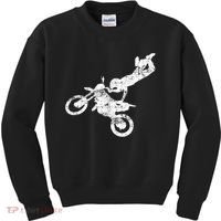 DIRT BIKE FREESTYLE Motocross Enduro Kids Sweatshirt thumb 0