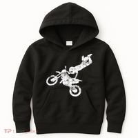 DIRT BIKE FREESTYLE Motocross Enduro Kids Hoodie thumb 0