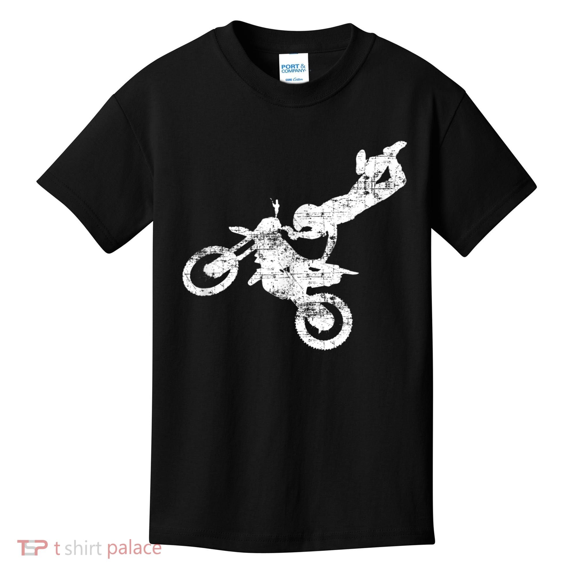 DIRT BIKE FREESTYLE Motocross Enduro Kids T-Shirt