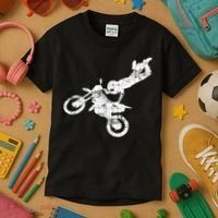 DIRT BIKE FREESTYLE Motocross Enduro Kids T-Shirt thumb 3
