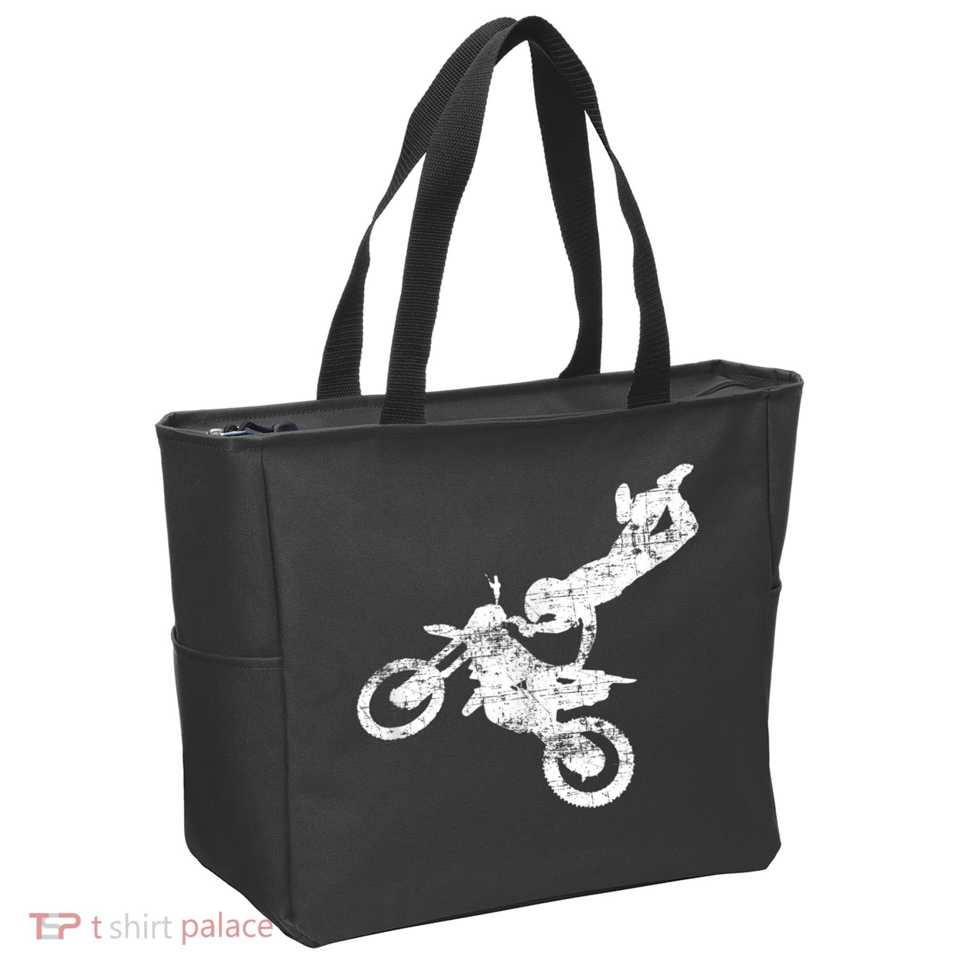 DIRT BIKE FREESTYLE Motocross Enduro Tote Bag
