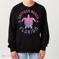 Daytona Beach Florida Sea Turtle Summer Vacation Women's Sweatshirt thumb 0