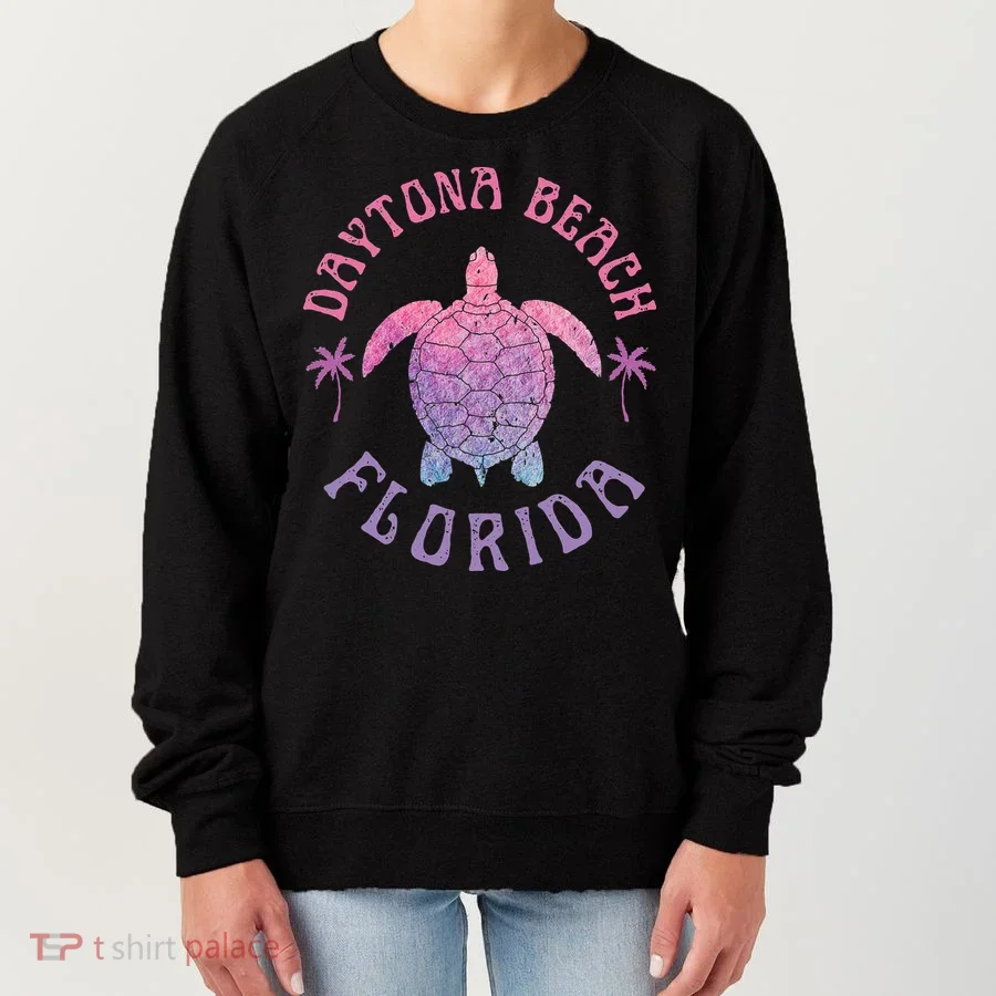 Daytona Beach Florida Sea Turtle Summer Vacation Women's Sweatshirt