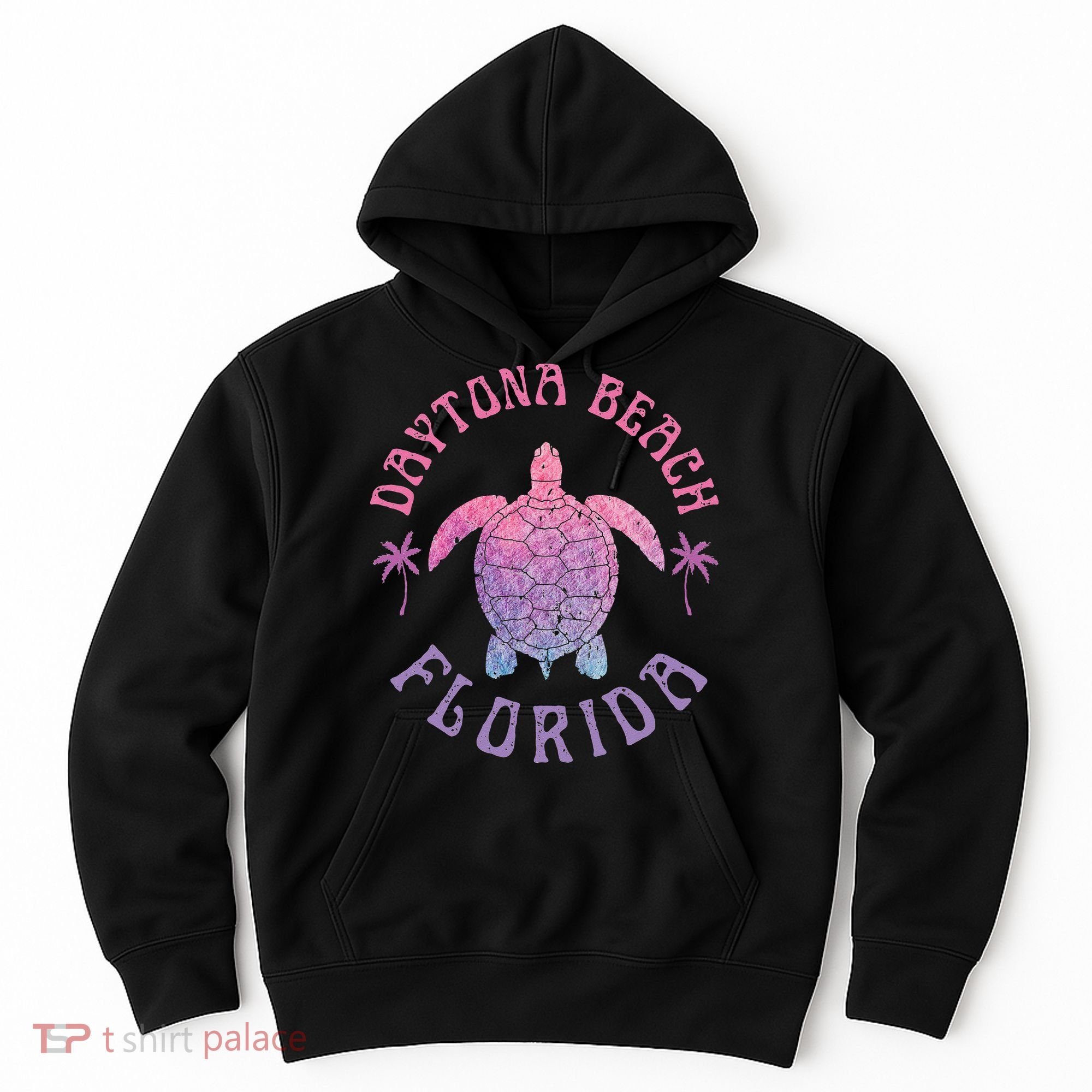 Daytona Beach Florida Sea Turtle Summer Vacation Hoodie