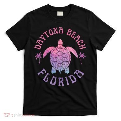 Daytona Beach Florida Sea Turtle Summer Vacation T-Shirt