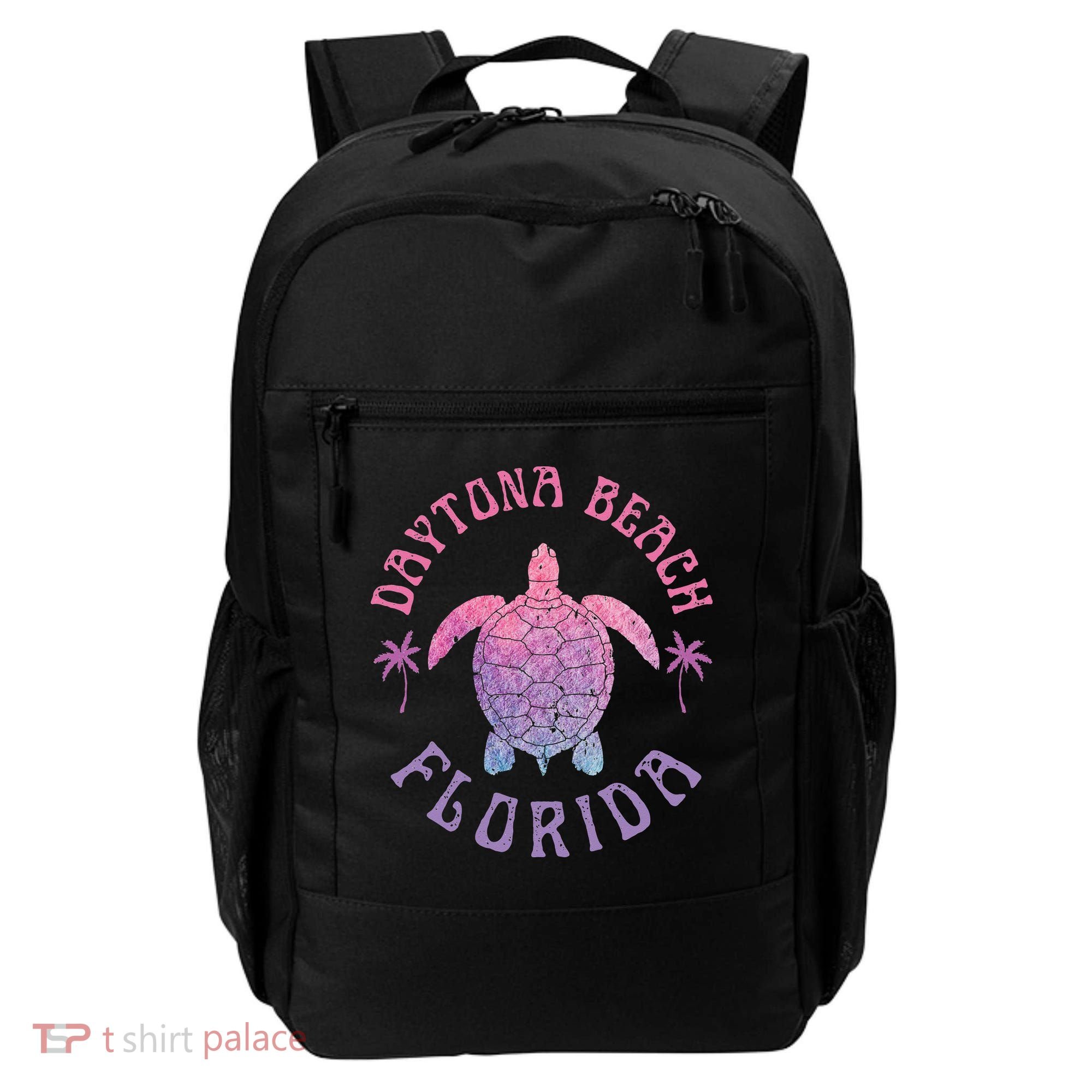 Daytona Beach Florida Sea Turtle Summer Vacation Backpack