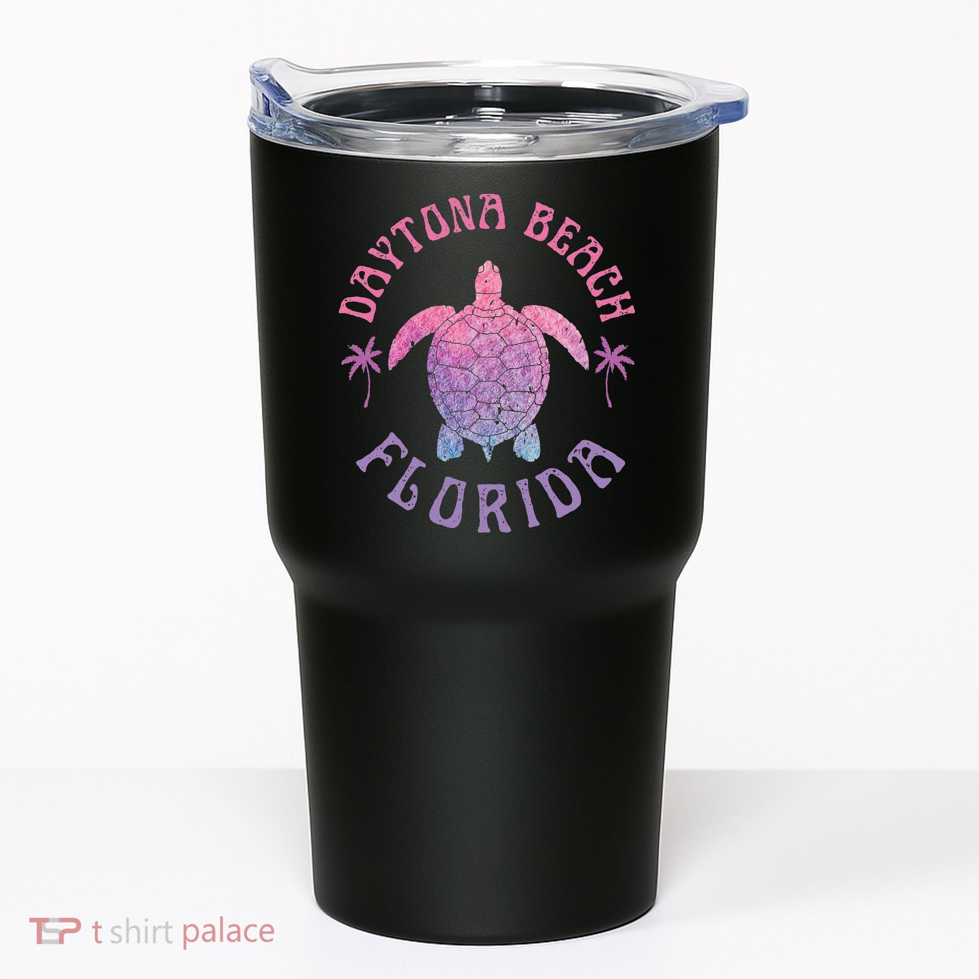 Daytona Beach Florida Sea Turtle Summer Vacation Tumbler