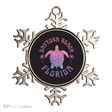 Daytona Beach Florida Sea Turtle Summer Vacation Ornament