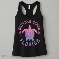 Daytona Beach Florida Sea Turtle Summer Vacation Women's Tank Top thumb 3