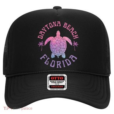Daytona Beach Florida Sea Turtle Summer Vacation Hat