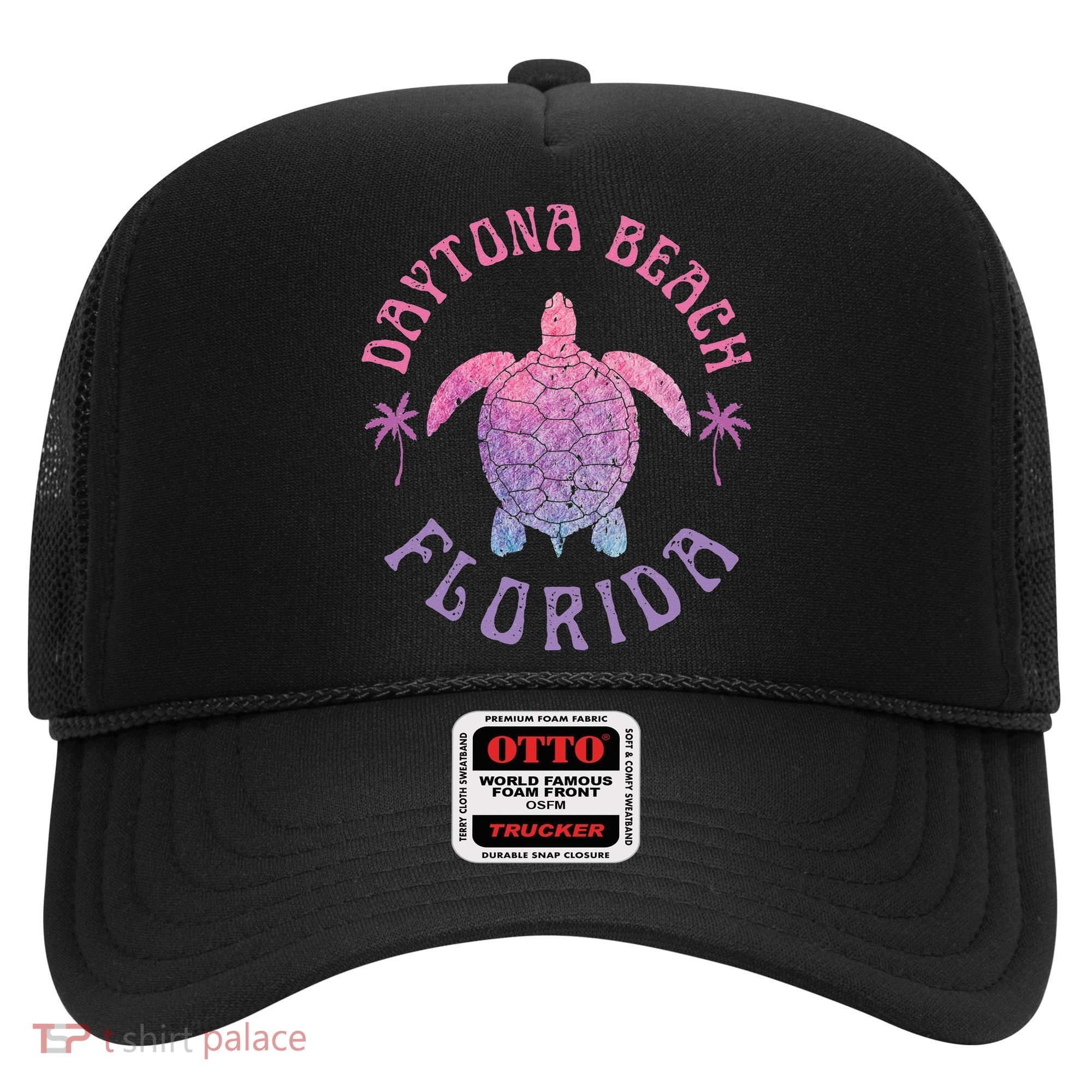 Daytona Beach Florida Sea Turtle Summer Vacation Hat