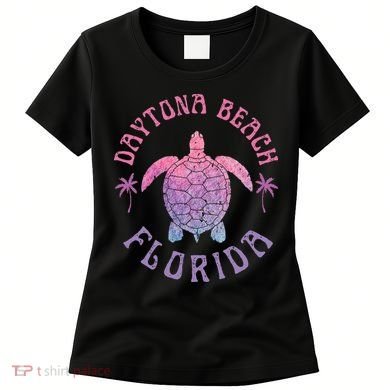 Daytona Beach Florida Sea Turtle Summer Vacation Women's T-Shirt