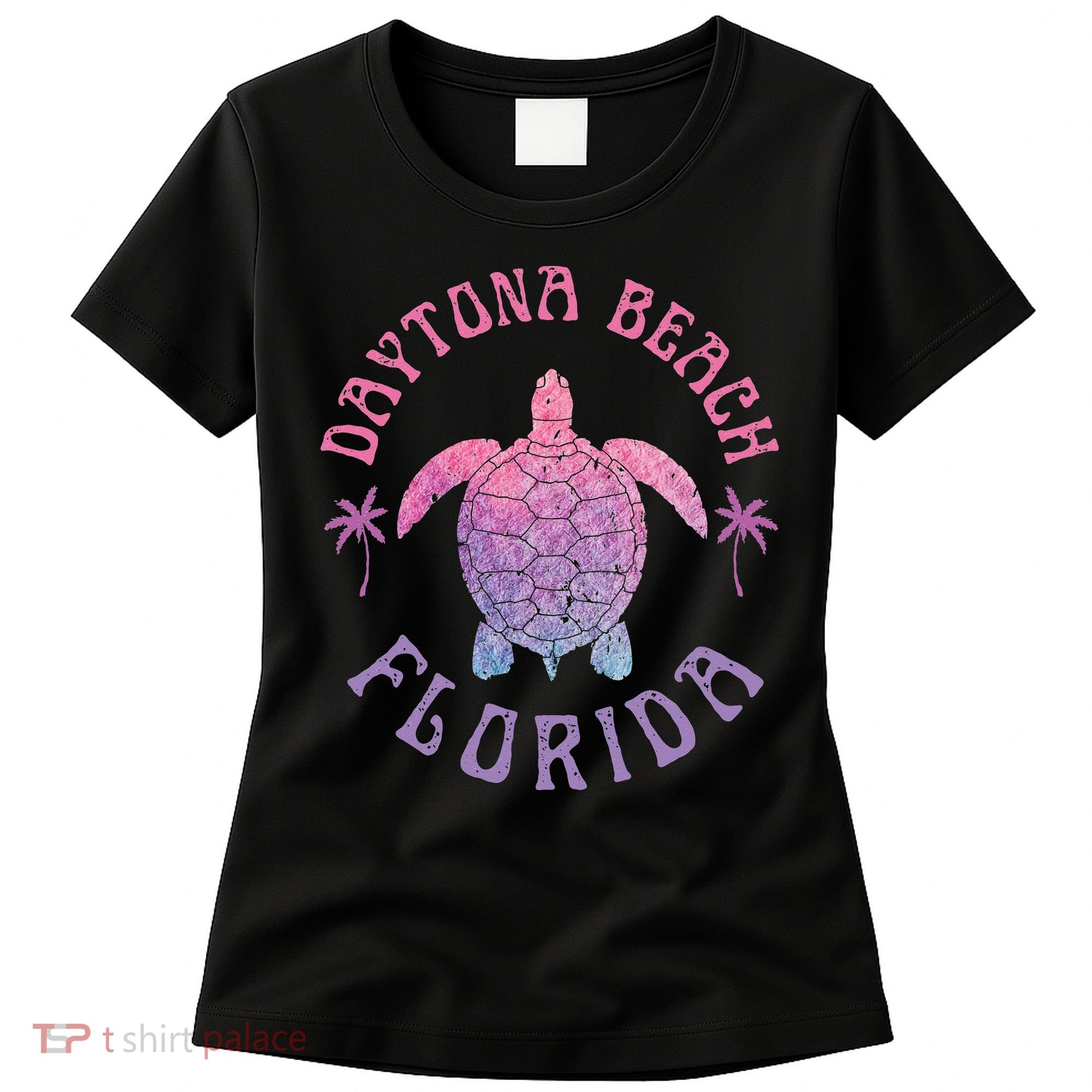 Daytona Beach Florida Sea Turtle Summer Vacation Women's T-Shirt