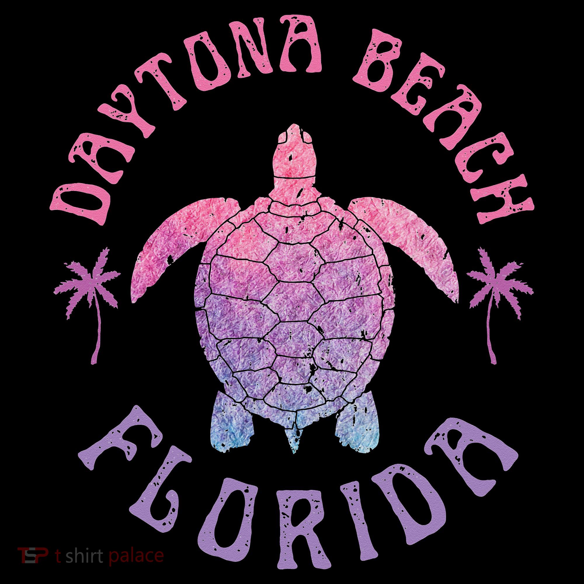 Daytona Beach Florida Sea Turtle Summer Vacation Women's T-Shirt