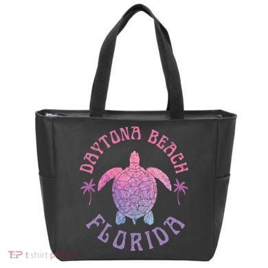 Daytona Beach Florida Sea Turtle Summer Vacation Tote Bag