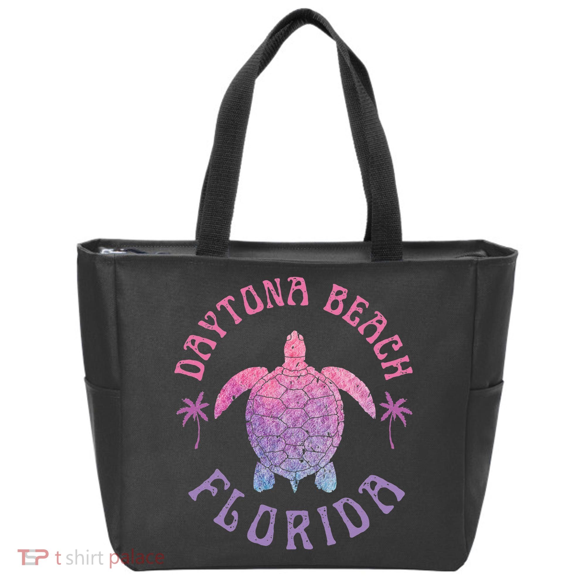 Daytona Beach Florida Sea Turtle Summer Vacation Tote Bag