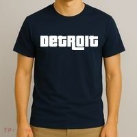 Detroit Bold Future Style Logo T-Shirt thumb 3