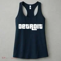 Detroit Bold Future Style Logo Women's Tank Top thumb 3