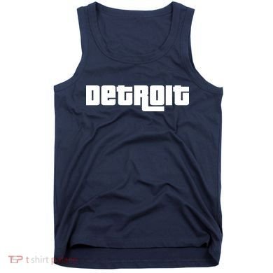 Detroit Bold Future Style Logo Tank Top