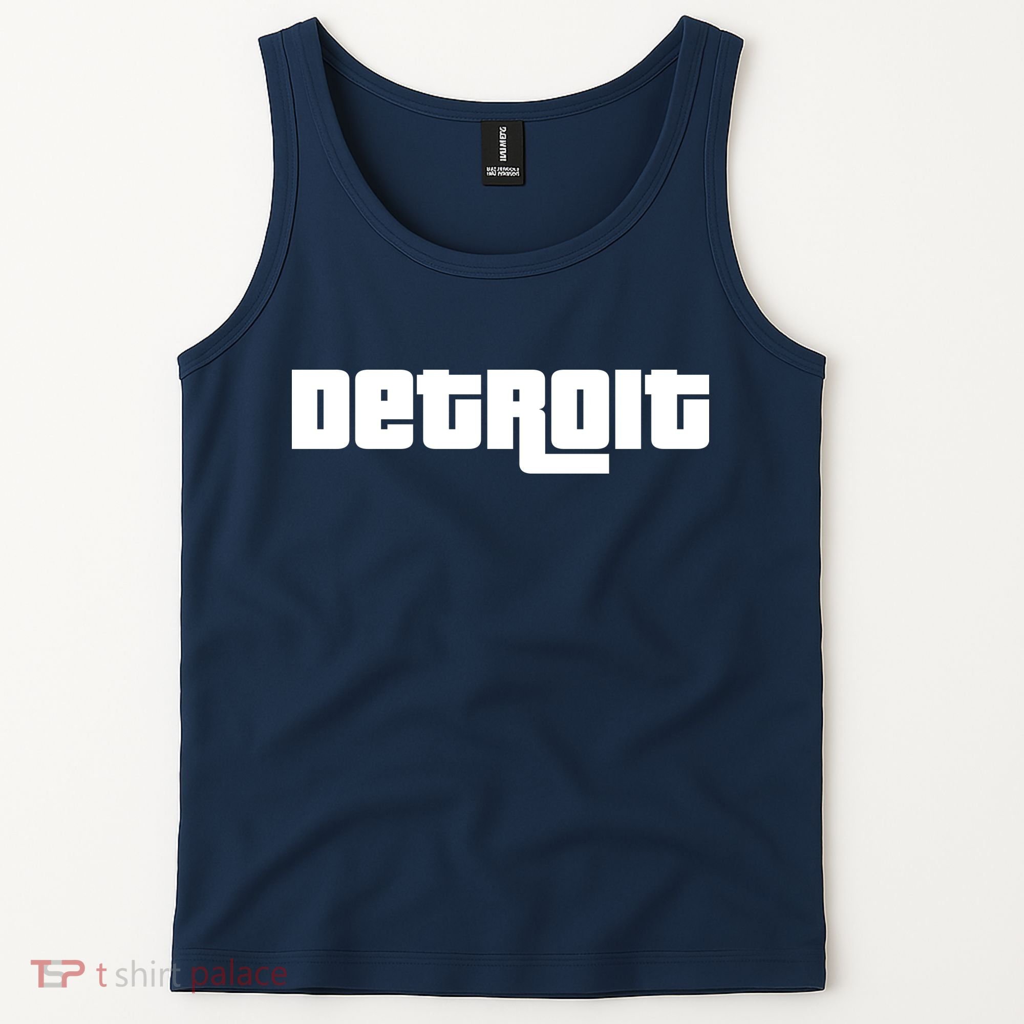 Detroit Bold Future Style Logo Tank Top