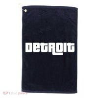 Detroit Bold Future Style Logo Golf Towel thumb 0