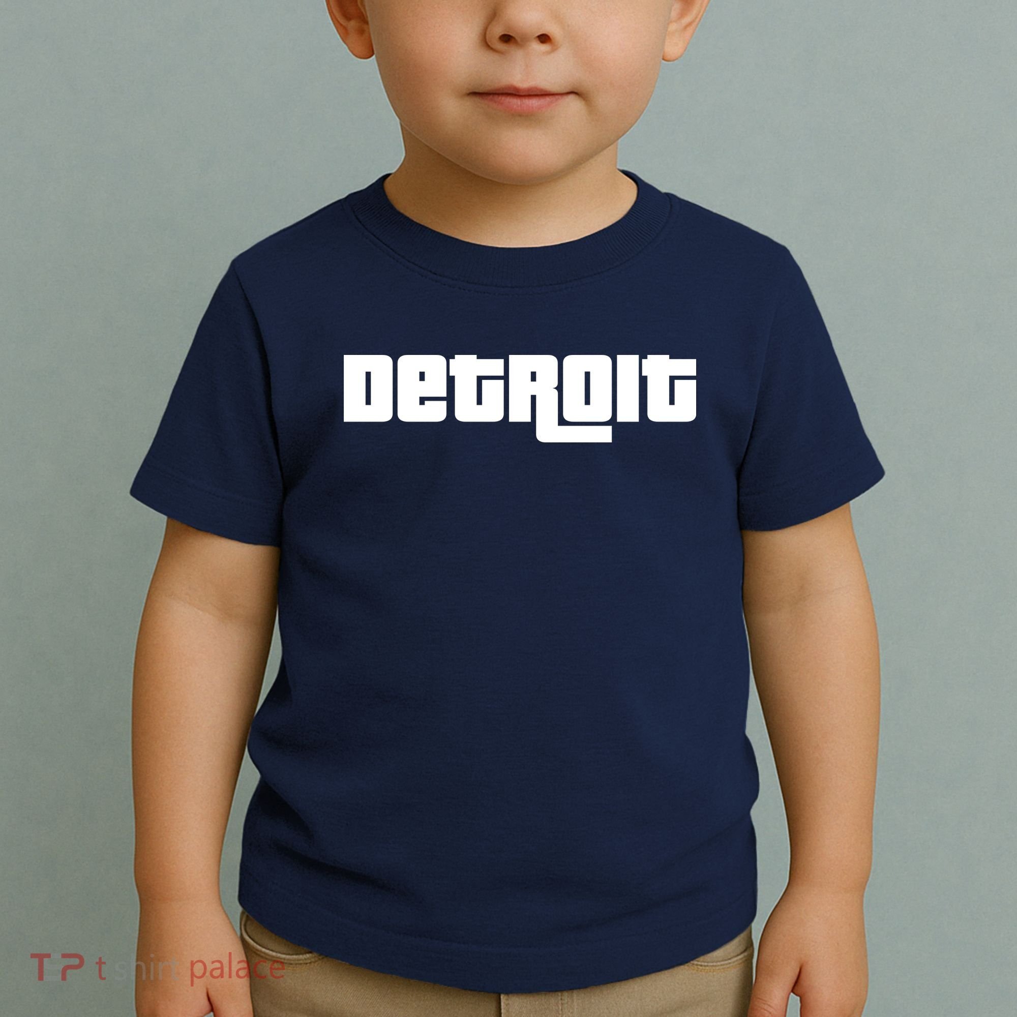 Detroit Bold Future Style Logo Toddler T-Shirt