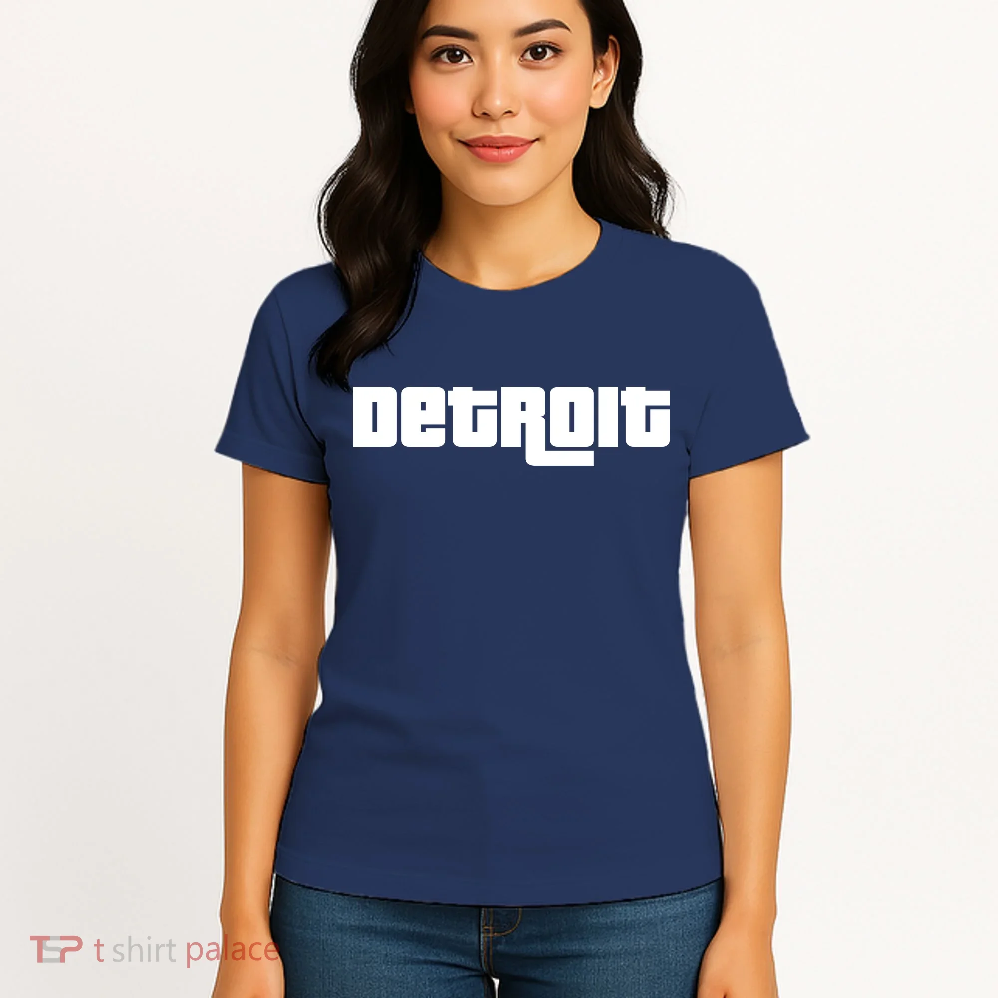 Detroit Bold Future Style Logo Women's T-Shirt