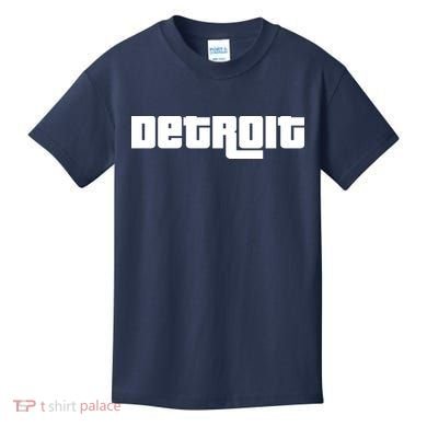 Detroit Bold Future Style Logo Kids T-Shirt