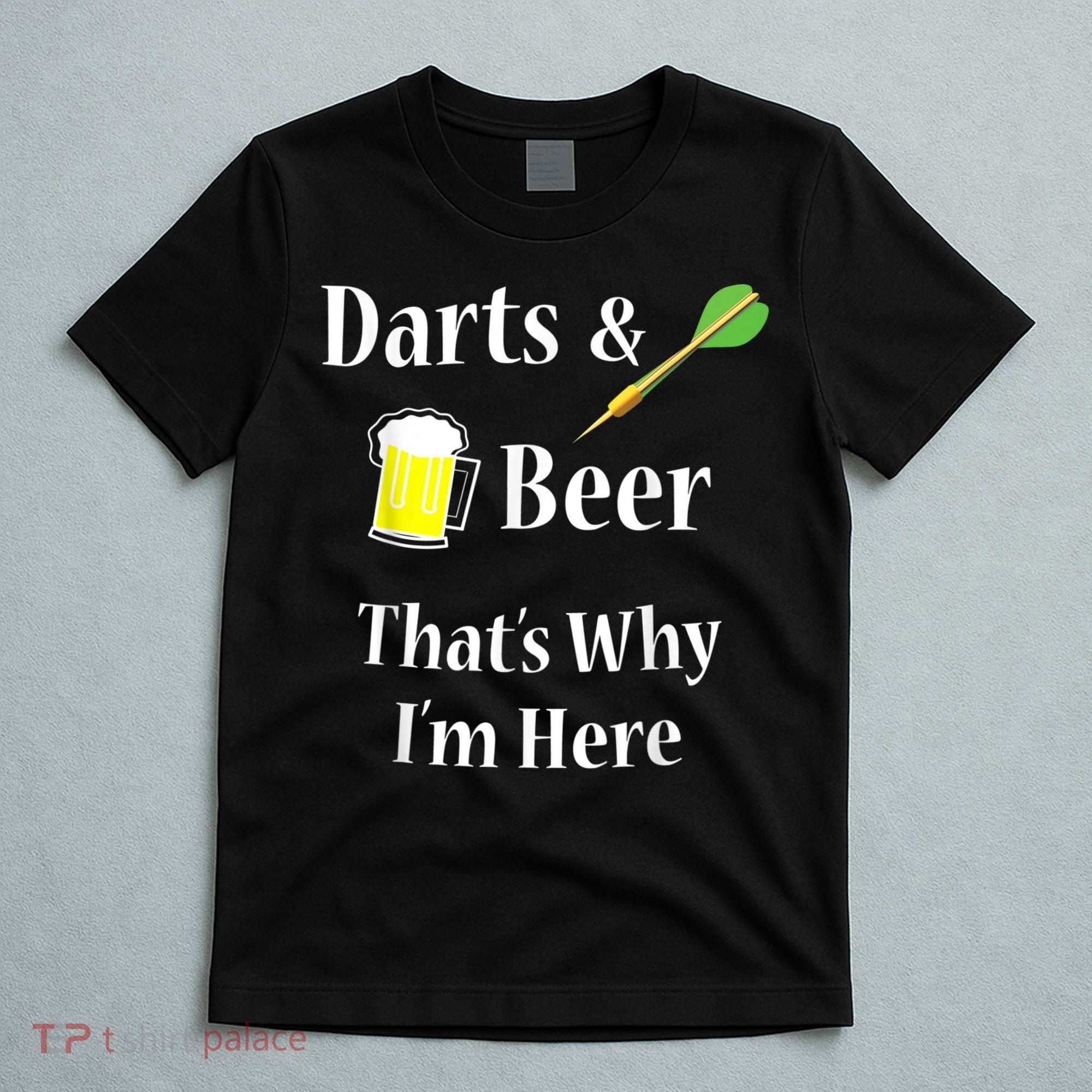 Darts Beer Funny For Dart Player T-Shirt