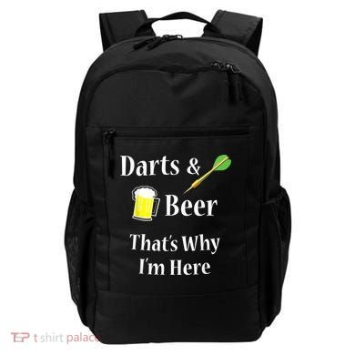 Darts Beer Funny For Dart Player Backpack