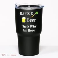Darts Beer Funny For Dart Player Tumbler thumb 0