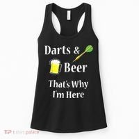 Darts Beer Funny For Dart Player Women's Tank Top thumb 0