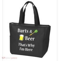 Darts Beer Funny For Dart Player Tote Bag thumb 3