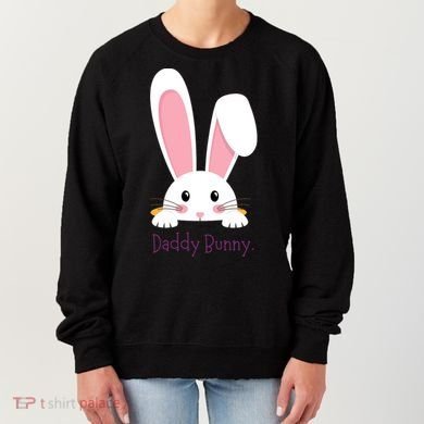 Daddy Bunny Funny Easter Family Bunny Women's Sweatshirt
