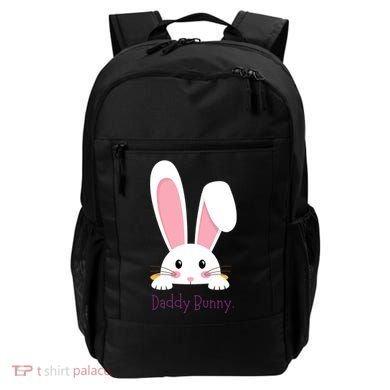 Daddy Bunny Funny Easter Family Bunny Backpack
