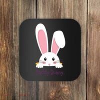 Daddy Bunny Funny Easter Family Bunny Coaster thumb 0