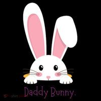 Daddy Bunny Funny Easter Family Bunny Toddler Hoodie thumb 2