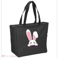 Daddy Bunny Funny Easter Family Bunny Tote Bag thumb 2
