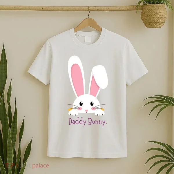 Daddy Bunny Funny Easter Family Bunny T-Shirt