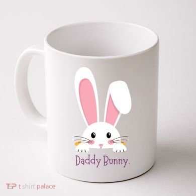 Daddy Bunny Funny Easter Family Bunny Coffee Mug