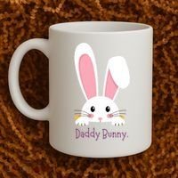 Daddy Bunny Funny Easter Family Bunny Coffee Mug thumb 2