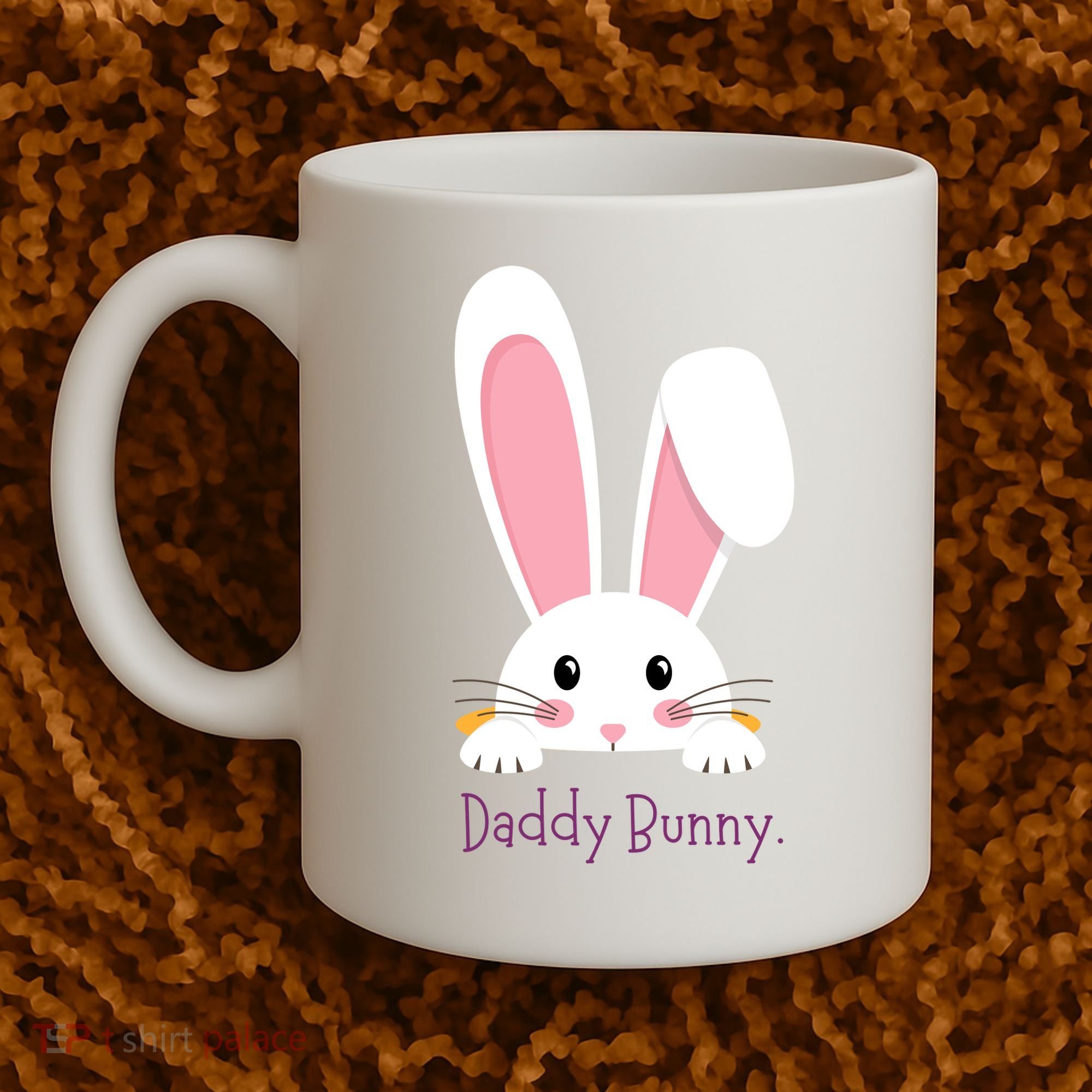 Daddy Bunny Funny Easter Family Bunny Coffee Mug