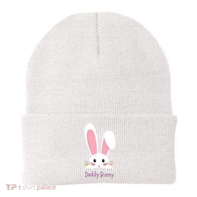 Daddy Bunny Funny Easter Family Bunny Beanie