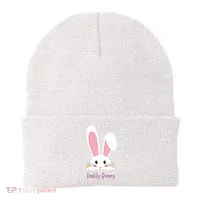 Daddy Bunny Funny Easter Family Bunny Beanie thumb 0