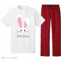 Daddy Bunny Funny Easter Family Bunny Pajama Set thumb 0