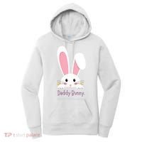 Daddy Bunny Funny Easter Family Bunny Women's Hoodie thumb 0