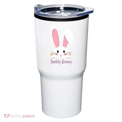 Daddy Bunny Funny Easter Family Bunny Tumbler
